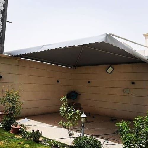 مظلات قماش كوري بالرياض